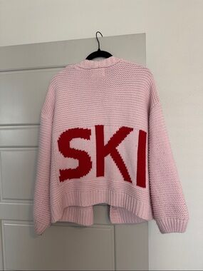 Panache Pink Knit Cardigan, M